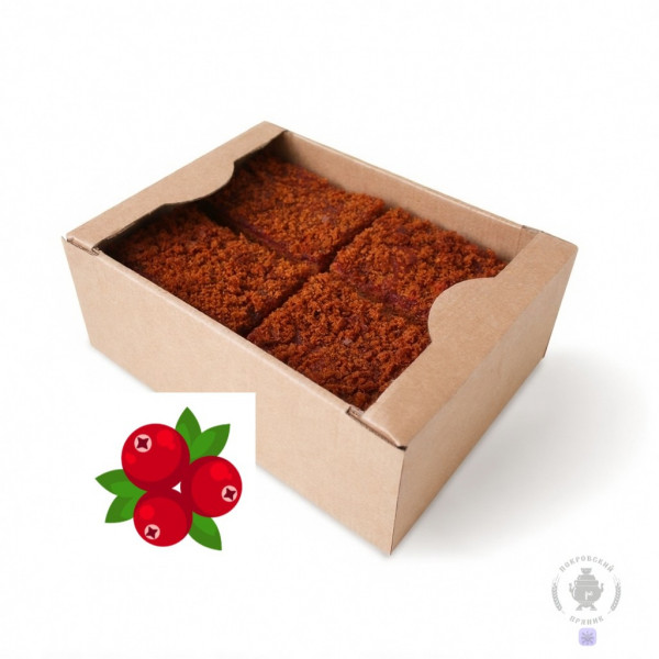 №3 Пряник 1кг с фруктовой начинкой Брусника в Боровичах