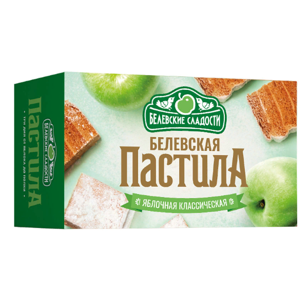 №2 Пастила  200г диетическая КЛАССИКА, НОВЫЙ ФОРМАТ (4 шт по 50гр)   в Боровичах